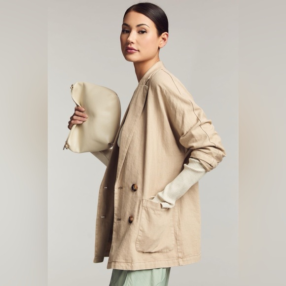 NWT Anthropologie Pilcro Linen Blazer - Picture 2 of 6